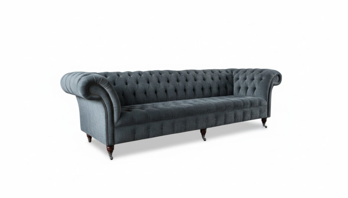 Chesterfield Leren Bekleding Luxe Bank Design Bank Klassiek Decor Bank