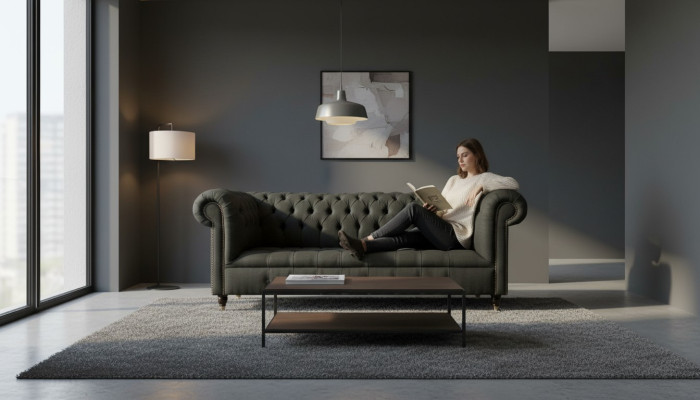 Ontwerp Bank Couchen Banken Stof Moderne Bankstel 3-zits Bankstel met bekleding