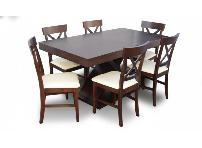 Eetkamertafel Ontwerp Commode Set Garnituur 7-delige Set Moderne Meubels Armstoelen