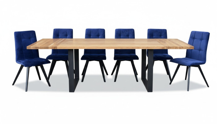 Garnituur Compleet Set Eettafel 6 Stoelen Eetkamer Groep Houten Tafel Tafels 7-delig