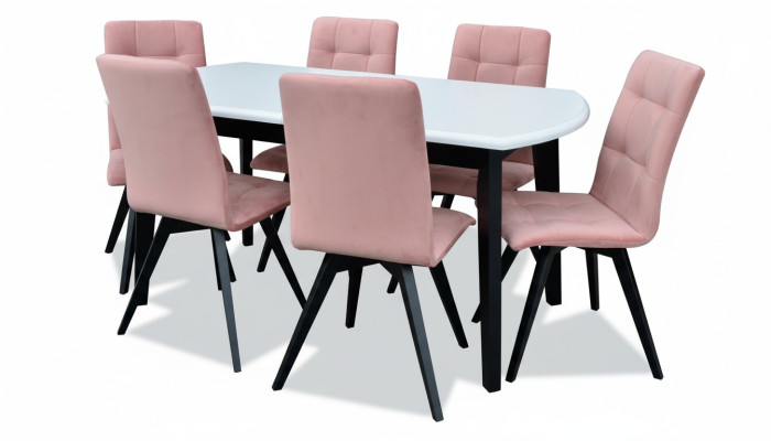 Eettafel 6 stoelen Stoel Eetkamer Set Klassieke Tafels Tafel 7-delig Nieuw