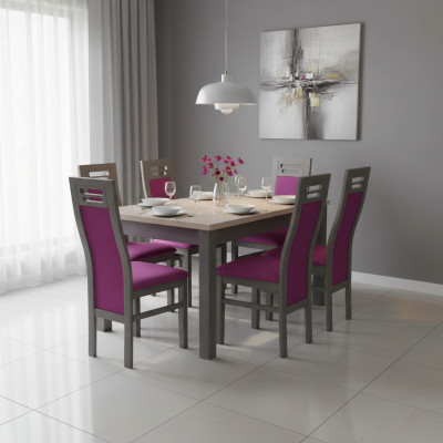 Eettafel Tafel Hout Eetkamer Set 6x Stoelen Moderne Meubelgroepen