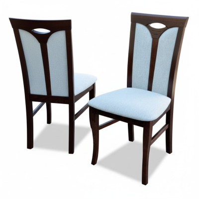 Eetkamer 1x Stoel Stoelen Bekleding Hout Moderne Ontwerper Armstoelen Zit Fauteuil