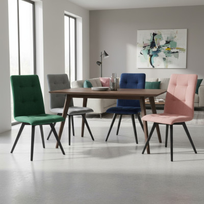Stoel Grijs Design Woonkamer Eetkamer Hout Stoelen Bekleding Fauteuil Ontwerp Nieuw