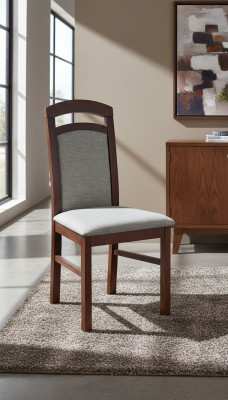 Moderne houten stoelen Club Luxe Stof Ontwerp Stoel Fauteuil Nieuw Beklede Fauteuil