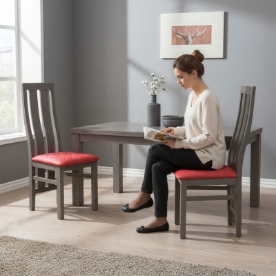Stoel Blauw Eetkamerstoelen Design Meubels Luxe Design Fauteuils Zitkussens Nieuw!