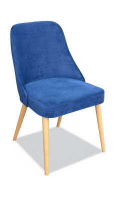 Massief houten stoel Eetkamerstoel Designer textiel stoel Stoelen Eetkamerstoelen K78