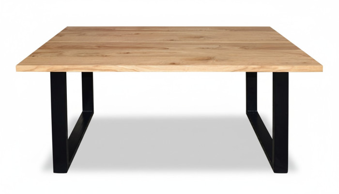 Tafel Eettafel Houten tafel Vergadertafel Houten Tafels Beige Echt hout Meubels S7