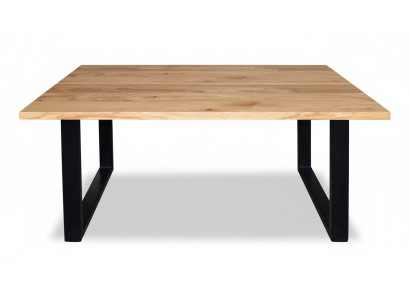 Tafel Eettafel Houten tafel Vergadertafel Houten Tafels Beige Echt hout Meubels S7