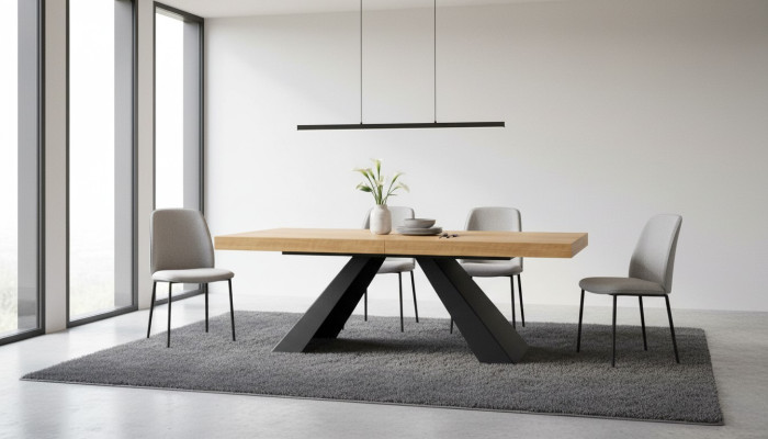 luxe tafel meubels ontwerper Eettafel Hout Eetkamer Woonkamer Moderne Tafel