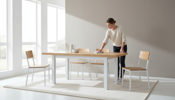 Eettafel Moderne Stijl Eettafel Luxe Tafels Hout Luxe Meubels Woonkamer