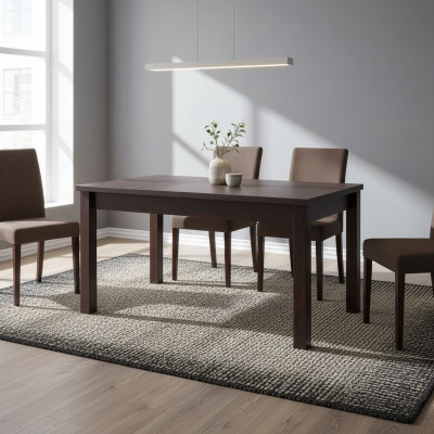 Eettafel Tafel Eetkamer Woonkamer Hout Ontwerp Luxe Modern 80x140/180 Nieuw