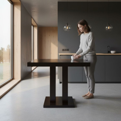 Eettafel Tafel Eetkamer Woonkamer Tafels Hout Ontwerp Bruin Vergadertafel Nieuw