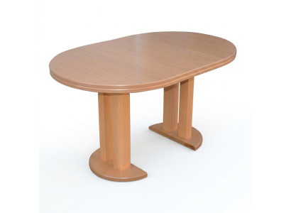 Eettafel Ontwerp Houten Vergadertafel Vergadertafel 90x90 cm Uitschuifbaar 90x240 cm