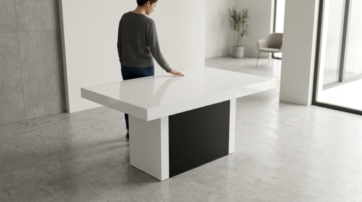 Luxe meubels Eettafel Tafel Eetkamer Woonkamer Hout Ontwerp Tafels Nieuw !
