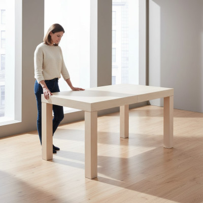 Moderne eettafel Eettafels Tafels Vergadertafel Kantoor Design Hout 80x140/180cm Nieuw