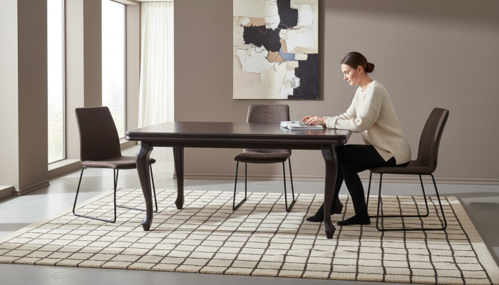 Houten tafel Eettafel Tafel Hout Tafels Eetkamer Meubels Massief hout 90x170/250cm Nieuw