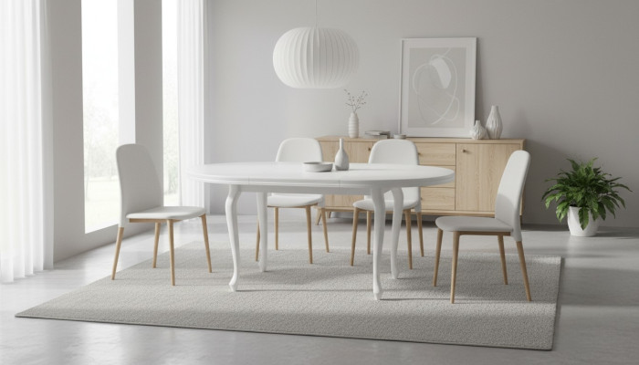 Tafel Eettafel Hout Ontwerp Houten Tafel Woonkamer Tafels Eetkamer 100x100/140cm Meubels