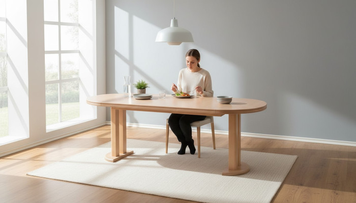 Eettafel Tafel Groep Eetkamer Woonkamer Set Hout Ontwerp Stoelen S35 Nieuw