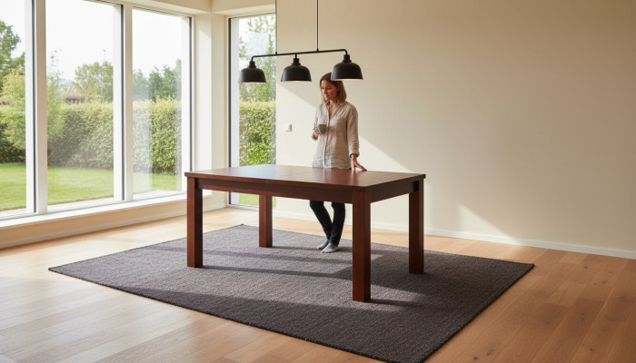 Luxe eettafel houten tafel klassieke tafels stijl moderne eetkamermeubels nieuw. 
