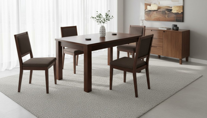 Luxe eettafel houten tafel klassieke tafels stijl moderne eetkamermeubels nieuw. 