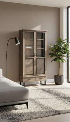 Klassieke vitrinekast Italiaanse meubel vitrinekast vitrines Nieuw 22802