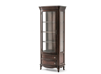Klassieke vitrinekast commodes vitrines vitrinekast kast glazen kast boeken Nieuw