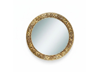 Klassieke wandspiegel houten spiegel meubels nieuw barok rond ronde frame wand nieuw