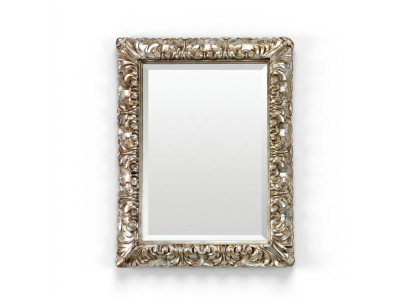 Klassieke grote spiegel wandspiegel hangspiegel houten frame kapstok SP6890