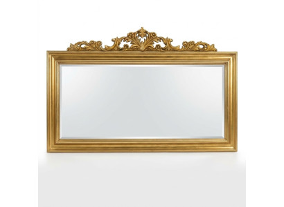 Spiegel houten frame Grote wandspiegel Luxe Klassiek designer Barok Rococo hout