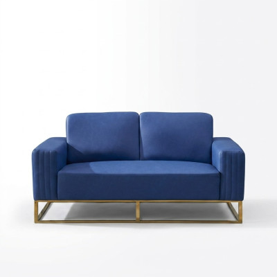 Bank Kunstleer Bankstel Elegant Ontwerp Designer 2-Zits Meubels Klassiek