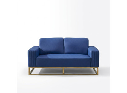 Bank Kunstleer Bankstel Elegant Ontwerp Designer 2-Zits Meubels Klassiek