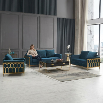 Woonkamer Design Bankstel 3+2+1 Zit Moderne Bankstel Set