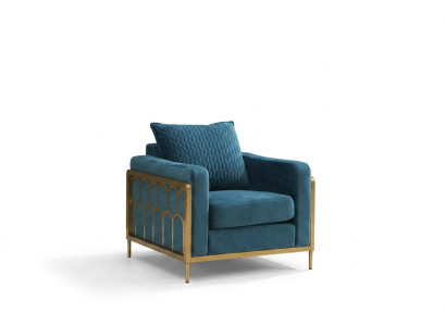Fauteuil Club Lounge Ontwerper Stoel Rugleuning Sofa 1-Zits TV Nieuw