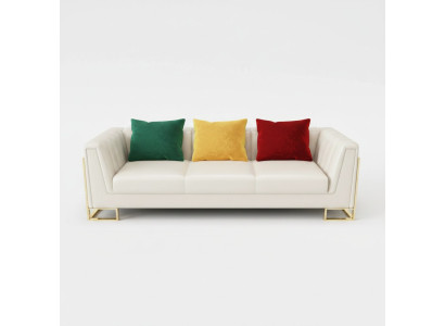 Bankstel van 3 zits leren bankstellen bank bekleding decor bankstel moderne.