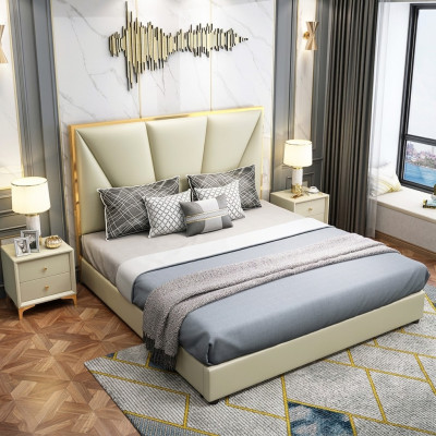 Bed Houten Bedden Luxe Hotel Klassiek Tweepersoonsbed Bedframe Landhuis
