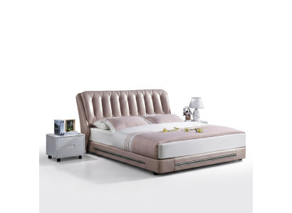 Klassiek Engels stijl bed Dubbele stof Moderne bedden 180x200cm