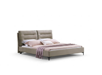 Meubels Bedden Tweepersoonsbed Slaapkamer Luxe Tweepersoonsbed Beige Hotelinrichting