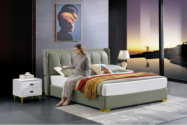 Slaapkamer Houten Bed Echt Hout Bedden Hotel 180x200 Massief