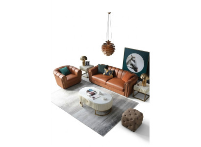 Sofaset 3+1 zits Klassieke woonbank Bankstellen Banken Bekleding