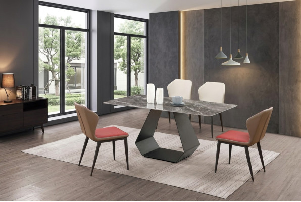 Volledige set eettafel 4x stoelen eetkamerset eetgroep tafels tafel