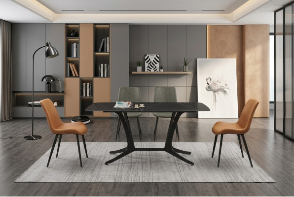 Designer eettafel tafel eetkamer decor woonkamer design tafels 180x90cm