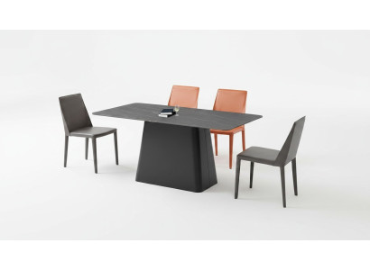 Moderne eettafel houten tafel houten design tafels roestvrijstalen tafel eetkamer 180x90