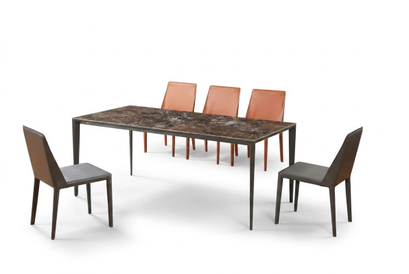 Compleet set eettafel + 4 stoelen eetkamerset eetgroep decoratie houten tafel