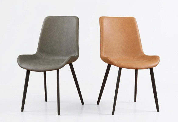 Ontwerperstoel Luxe fauteuil Gestoffeerde stoelen 1x woon eetkamer