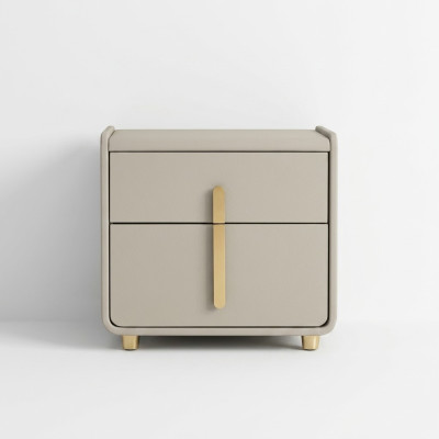 Ontwerp nachtkastje decoratie console metaal glanzende tafels consoles slaapkamer