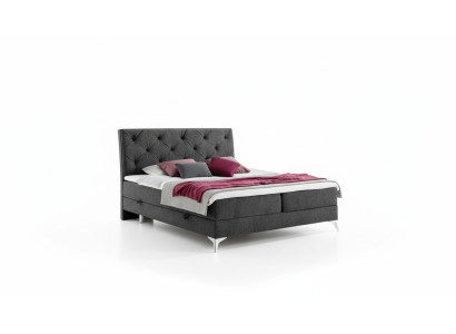 Bed textiel bekleding dubbel design barok moderne stijl Chesterfield bedden hotel
