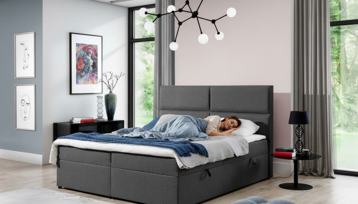 Ontwerper Bed Chesterfield Textiel Hotelbedden Tweepersoons Slaapkamer Luxe 180x200