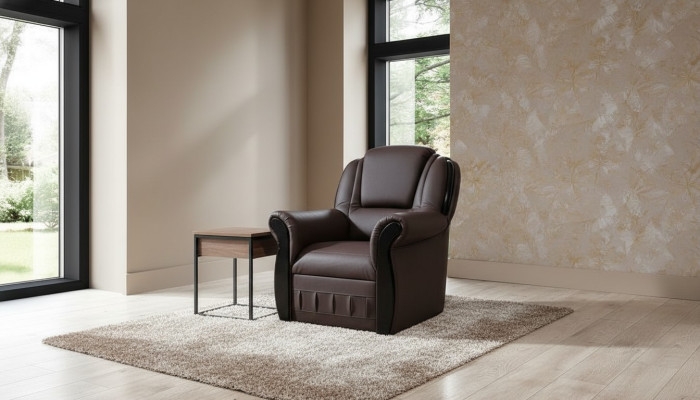 Fauteuil Club Bekleding Sofa 1-zitter Kantoorinrichting Nieuwe Lounge Ontwerp Leunstoel
