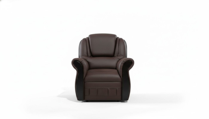 Fauteuil Club Bekleding Sofa 1-zitter Kantoorinrichting Nieuwe Lounge Ontwerp Leunstoel